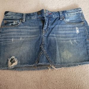 Aeropostale mini Jean skirt size 7/8